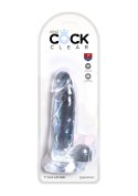 KING COCK 7 INCH COCK W BALLS