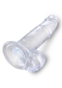 KING COCK 7 INCH COCK W BALLS