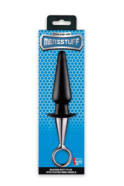 MENZSTUFF ANAL PLUG WITH PLATED HANDLE MENZSTUFF ANAL PLUG WITH PLATED HANDLE