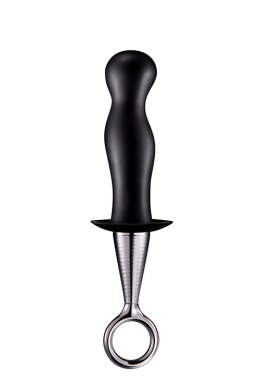 MENZSTUFF ANAL PLUG WITH PLATED HANDLE