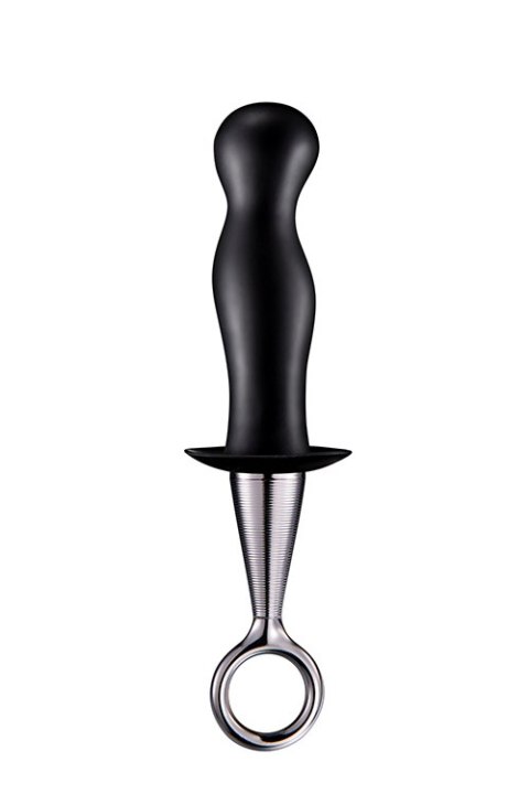 MENZSTUFF ANAL PLUG WITH PLATED HANDLE MENZSTUFF ANAL PLUG WITH PLATED HANDLE
