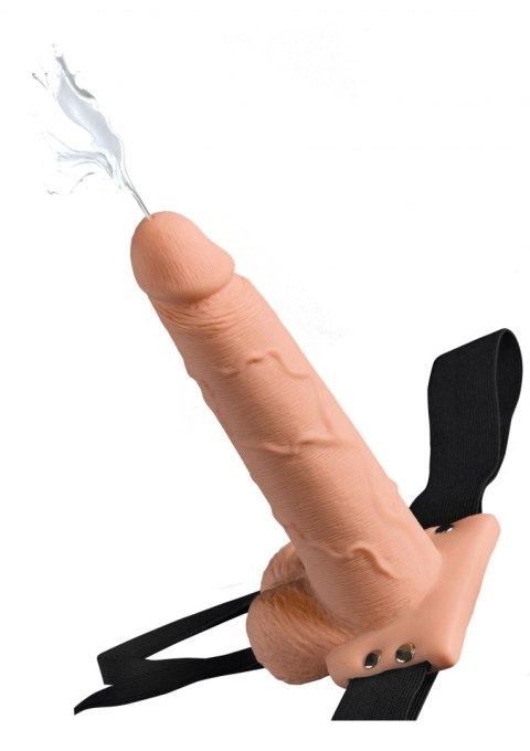 SQUIRTING STRAP-ON 7.5 INCH SQUIRTING STRAP-ON 7.5 INCH