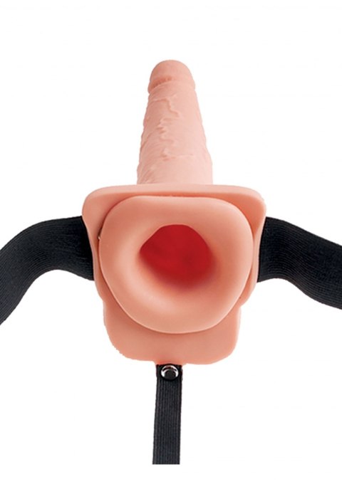 SQUIRTING STRAP-ON 7.5 INCH SQUIRTING STRAP-ON 7.5 INCH