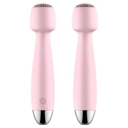 Stymulator-Silicone AV Massager USB 10 Function Pink