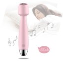 Stymulator-Silicone AV Massager USB 10 Function Pink