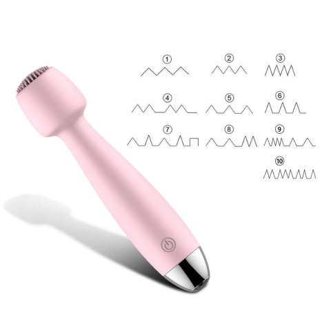 Stymulator-Silicone AV Massager USB 10 Function Pink Stymulator-Silicone AV Massager USB 10 Function Pink