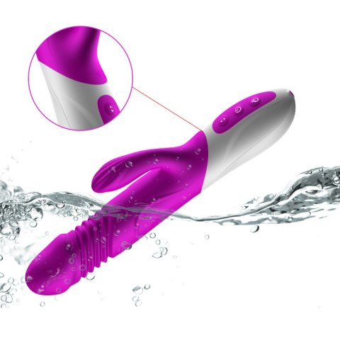 Wibrator-Silicone Vibrator USB 10 Function and Thrusting Function / Heating Wibrator-Silicone Vibrator USB 10 Function and Thrusting Function / Heating