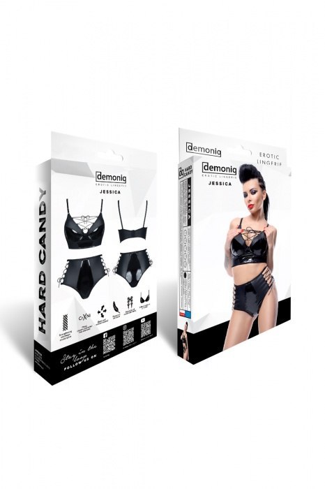Bielizna-Jessica Black XL Bielizna-Jessica Black XL