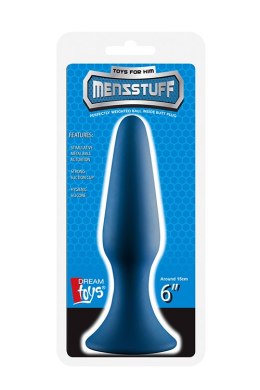 MENZSTUFF METAL BALL BLUTT PLUG BLUE