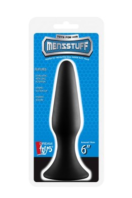 MENZSTUFF METAL BALL BUTT PLUG BLACK