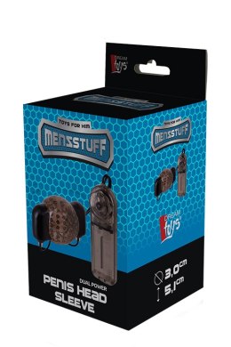 MENZSTUFF DUAL POWER PENIS HEAD SLEEVE
