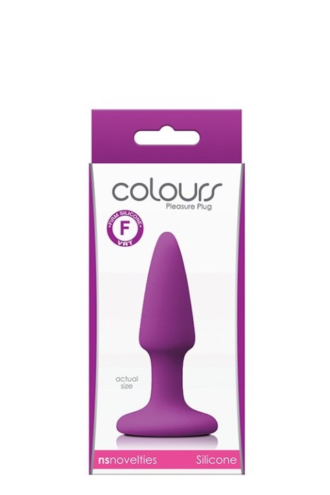 COLOURS PLEASURES MINI PLUG PURPLE COLOURS PLEASURES MINI PLUG PURPLE