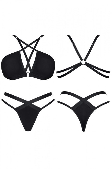 BIELIZNA-LADYX CASILDA XXL - BIUSTONOSZ, STRINGI BIELIZNA-LADYX CASILDA XXL - BIUSTONOSZ, STRINGI