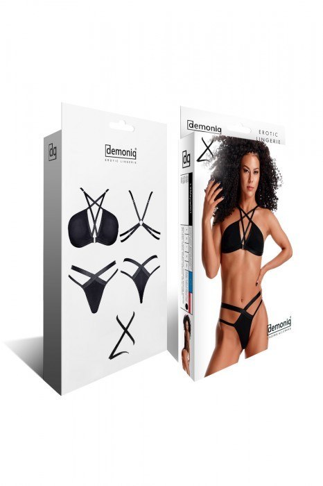 BIELIZNA-LADYX CASILDA XXL - BIUSTONOSZ, STRINGI BIELIZNA-LADYX CASILDA XXL - BIUSTONOSZ, STRINGI