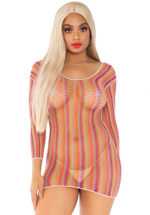 Zigzag multicolour mini dress Zigzag multicolour mini dress
