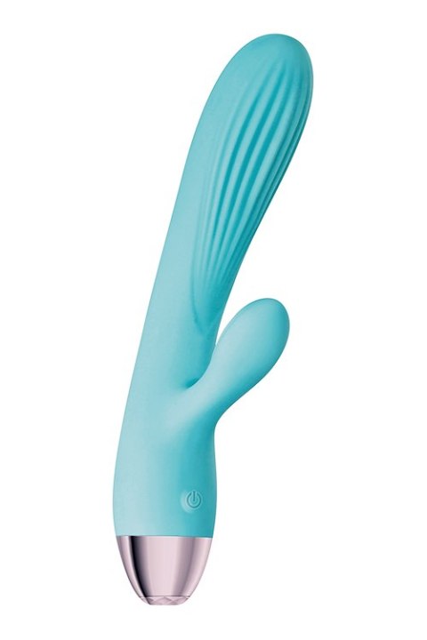 A&E EVES PULSATING DUAL MASSAGER BLUE A&E EVES PULSATING DUAL MASSAGER BLUE