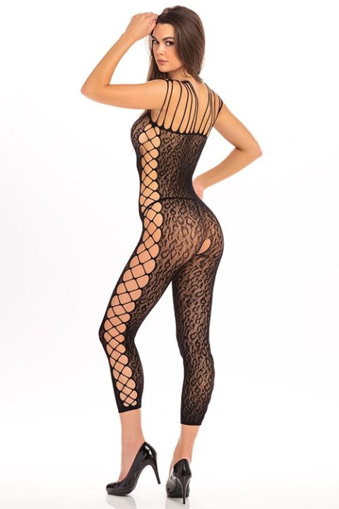 ANIMAL CROTCHLESS BODYSTOCKING BLACK, OS ANIMAL CROTCHLESS BODYSTOCKING BLACK, OS