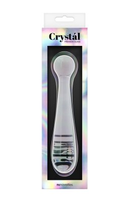 CRYSTAL GLASS PLEASURE WAND CLEAR
