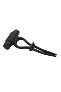RINGS OF LOVE ADJUSTABLE COCKRING BLACK