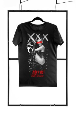 T-shirt men black M regular