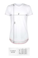 T-SHIRT MEN WHITE L FASHION