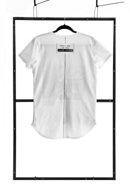 T-SHIRT MEN WHITE M FASHION