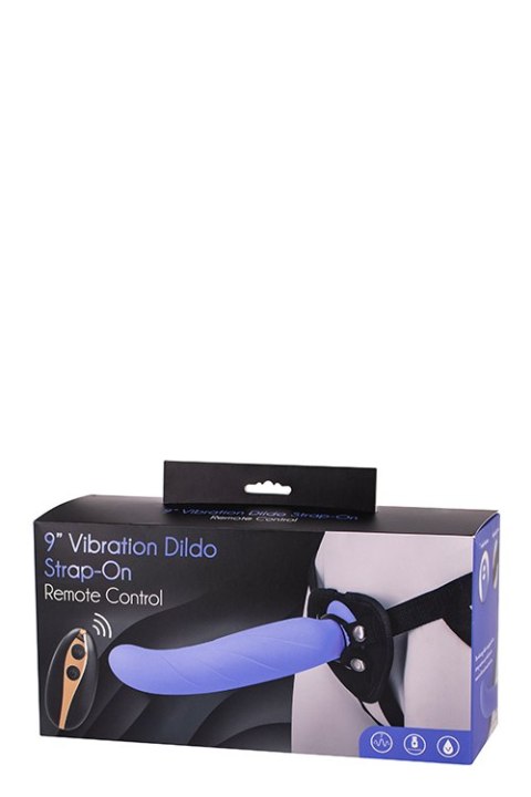 9INCH VIBRATION DILDO STRAP-ON PURPLE 9INCH VIBRATION DILDO STRAP-ON PURPLE