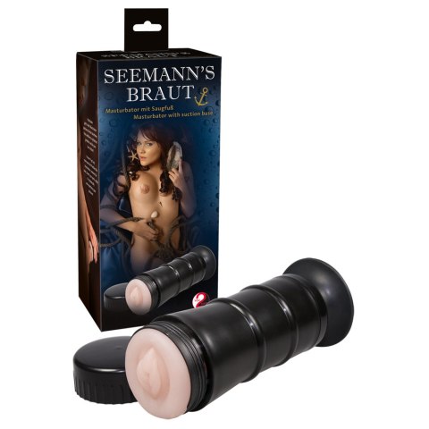 Masturbator with suction cup Masturbator with suction cup