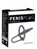 PENIS PLUG WITH GLANS RING
