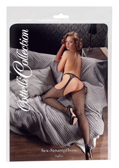 SEX TIGHTS BLACK L/XL SEX TIGHTS BLACK L/XL