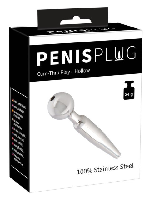 Penis Plug "Cum-Thru" Penis Plug "Cum-Thru"