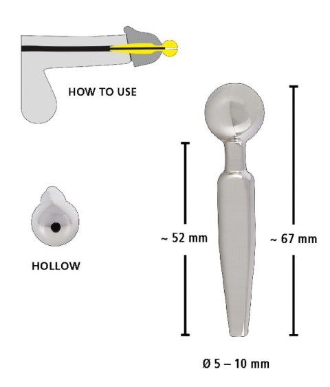 Penis Plug "Cum-Thru" Penis Plug "Cum-Thru"