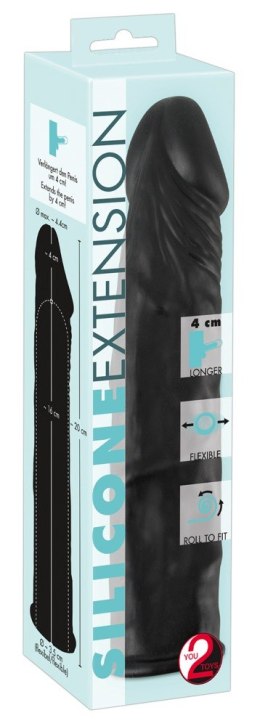 Silicone Extension black