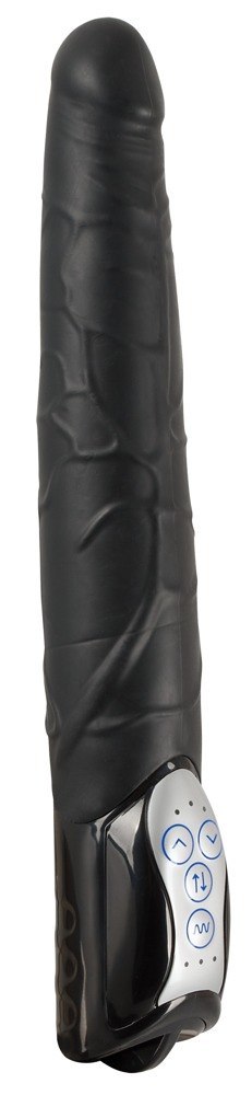 Black Push Thrusting Vibrator Black Push Thrusting Vibrator