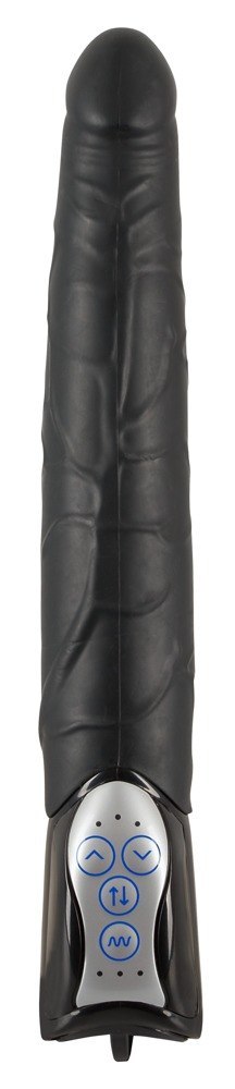 Black Push Thrusting Vibrator Black Push Thrusting Vibrator
