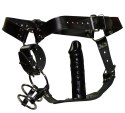 Men's Thong Harness+Plug S/M