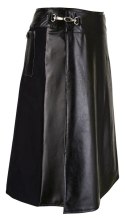 M. Imitation Leather Skirt 2XL