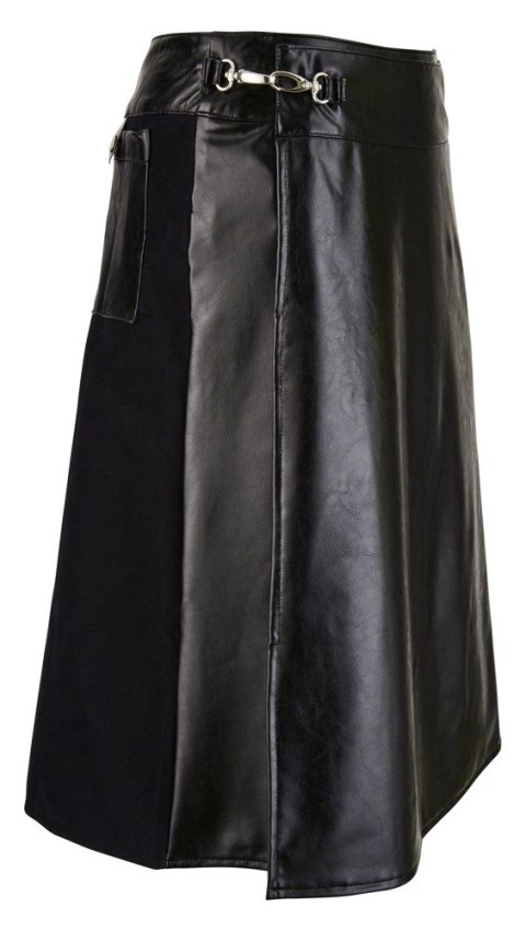 M. Imitation Leather Skirt S M. Imitation Leather Skirt S