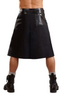 M. Imitation Leather Skirt S