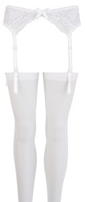 SUSPENDER BELT WHITE S/M