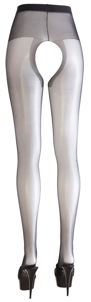 Crotchless Tights black 2 Crotchless Tights black 2