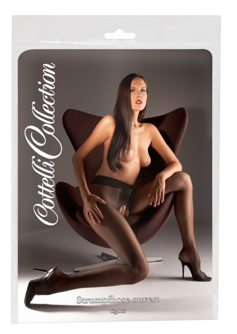 Crotchless Tights black 5