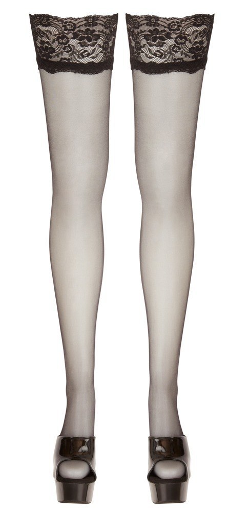 HOLD-UP STOCKINGS BLACK 5 HOLD-UP STOCKINGS BLACK 5