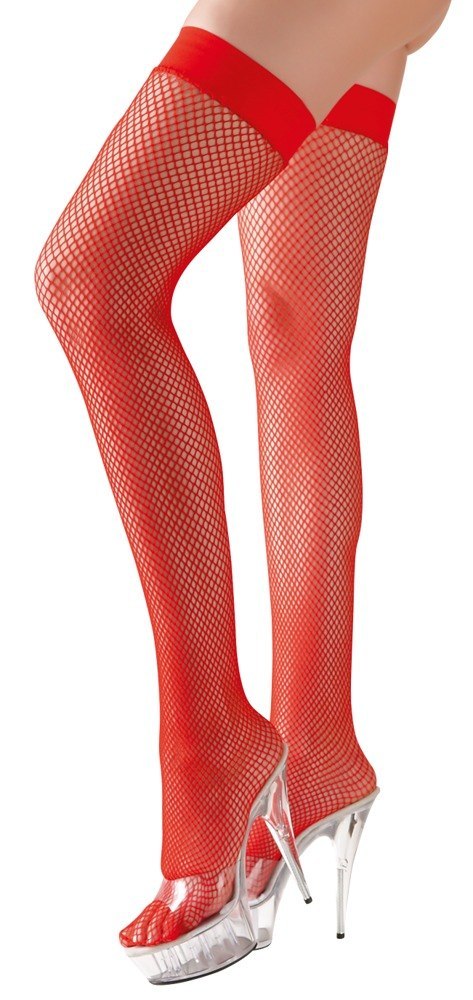 Hold-up Stockings red M Hold-up Stockings red M