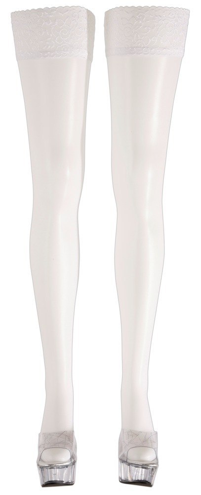 HOLD-UP STOCKINGS WHITE 2 HOLD-UP STOCKINGS WHITE 2