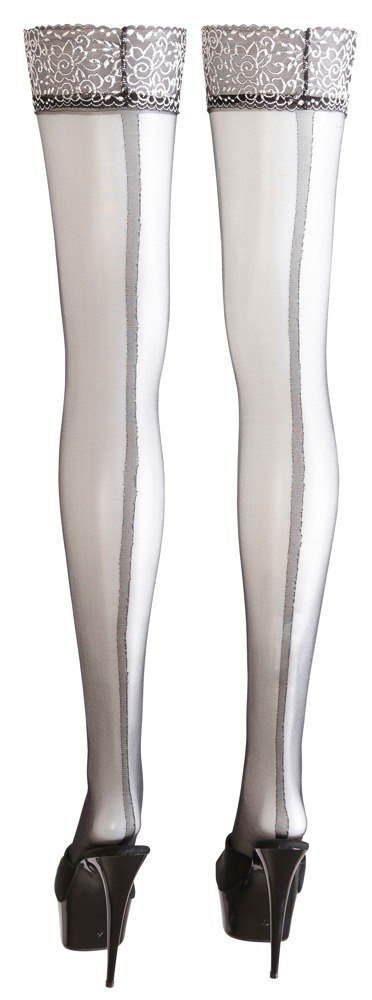 HOLD-UP STOCKINGS WITH SEAM 3 HOLD-UP STOCKINGS WITH SEAM 3