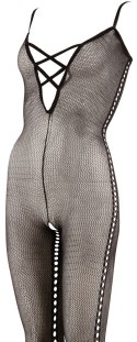 NET CATSUIT BLACK SIZE L/XL