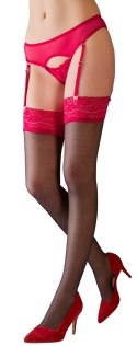 STOCKINGS BLACK/RED 3