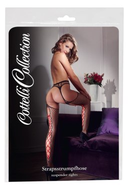 SUSPENDER TIGHTS L/XL
