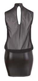DRESS TRANSPARENT BLACK 4XL